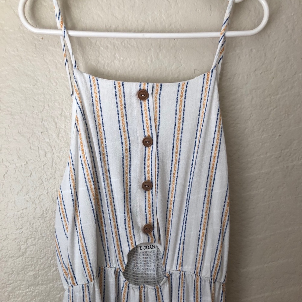 Striped maxi dress